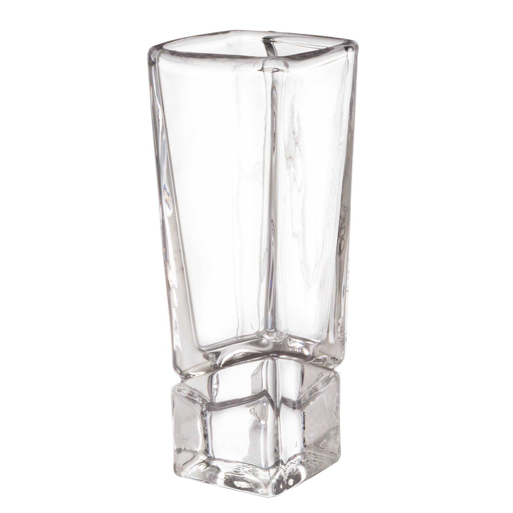 JoyJolt® Carre Square Heavy Base Crystal Shot Glasses, 8ct.